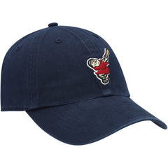 San Diego Padres Logo Cooperstown Collection Clean Up Adjustable Hat Navy