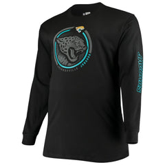 Jacksonville Jaguars Big & Tall Color Pop Long Sleeve T-Shirt - Black discount