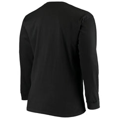 Jacksonville Jaguars Big & Tall Color Pop Long Sleeve T-Shirt - Black discount