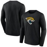 Jacksonville Jaguars Primary Team Logo Long Sleeve T-Shirt - Black for sale