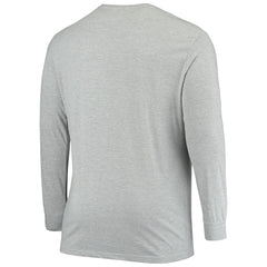 Cincinnati Bengals Big & Tall Practice Long Sleeve T-Shirt - Heathered Gray outlet