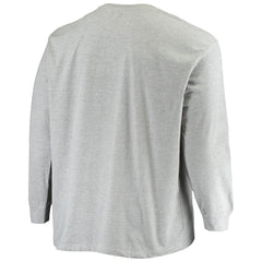 Los Angeles Rams Big & Tall Practice Long Sleeve T-Shirt - Heathered Gray on sale