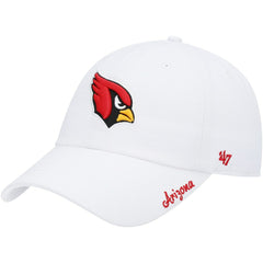 Arizona Cardinals '47 Women's Miata Clean Up Logo Adjustable Hat - White on sale