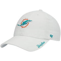 Miami Dolphins '47 Women's Miata Clean Up Logo Adjustable Hat - White online