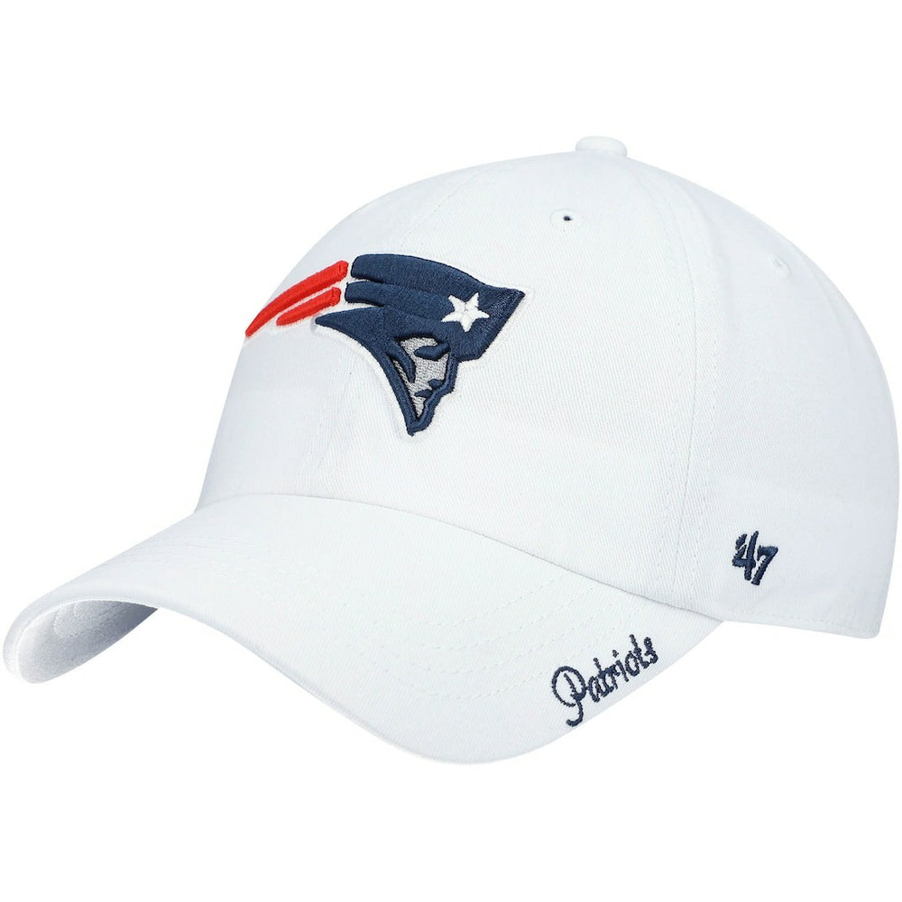 New England Patriots '47 Women's Miata Clean Up Logo Adjustable Hat - White for sale