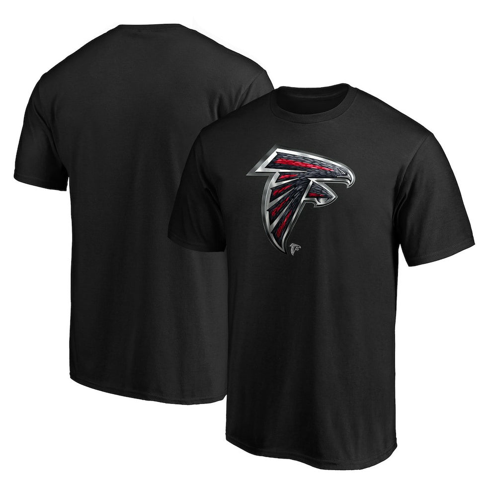 Atlanta Falcons Midnight Mascot Team Logo T-Shirt - Black online