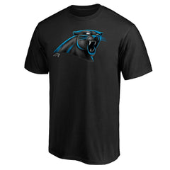 Carolina Panthers Midnight Mascot Team Logo T-Shirt - Black outlet