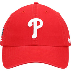 Philadelphia Phillies Heritage Clean Up Adjustable Hat Red
