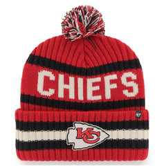 Kansas City Chiefs '47 Bering Cuffed Knit Hat with Pom - Red online