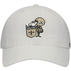 New Orleans Saints '47 Clean Up Adjustable Hat - White online