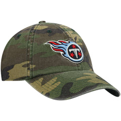 Tennessee Titans '47 Woodland Clean Up Adjustable Hat - Camo discount