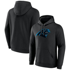 Carolina Panthers Primary Logo Fitted Pullover Hoodie - Black outlet