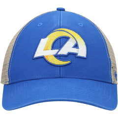 Los Angeles Rams '47 Flagship Logo MVP Snapback Hat - Royal/Natural cheap
