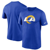Los Angeles Rams Logo Essential Legend Performance T-Shirt - Royal on sale