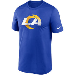 Los Angeles Rams Logo Essential Legend Performance T-Shirt - Royal on sale