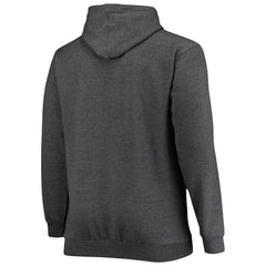 New Orleans Saints Big & Tall Practice Pullover Hoodie - Heathered Charcoal sale