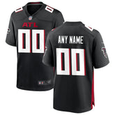 Atlanta Falcons Custom Game Jersey - Black discount