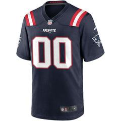 New England Patriots Custom Game Jersey - Navy on sale