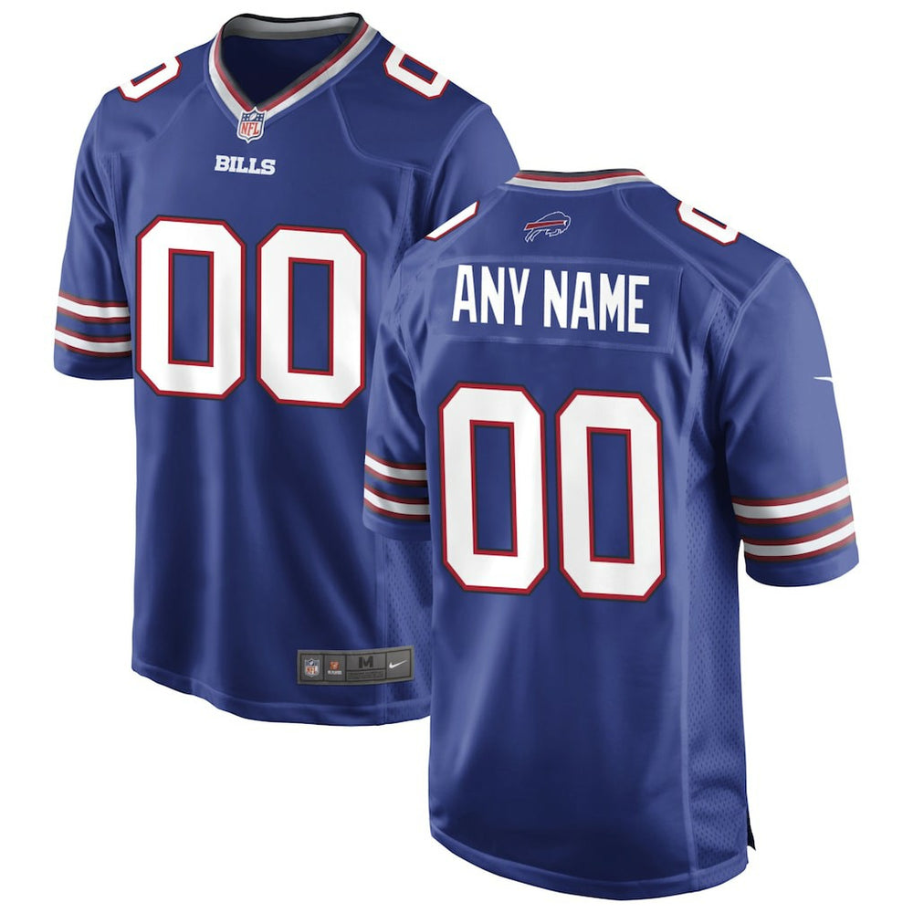 Buffalo Bills Custom Game Jersey - Royal sale