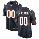 Chicago Bears Custom Game Jersey - Navy cheap