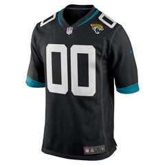 Jacksonville Jaguars Custom Game Jersey - Black discount
