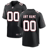 Atlanta Falcons Throwback Custom Game Jersey - Black for sale