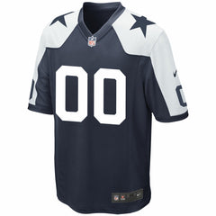 Dallas Cowboys Alternate Custom Game Jersey - Navy on sale