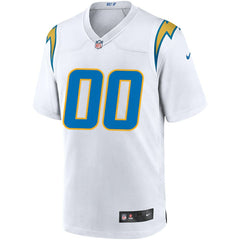 Los Angeles Chargers Custom Game Jersey - White sale