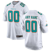 Miami Dolphins Custom Game Jersey - White for sale