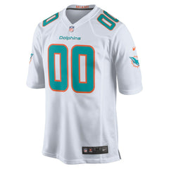 Miami Dolphins Custom Game Jersey - White for sale