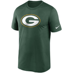 Green Bay Packers Logo Essential Legend Performance T-Shirt - Green sale