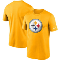 Pittsburgh Steelers Logo Essential Legend Performance T-Shirt - Gold cheap