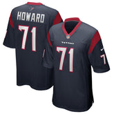 Tytus Howard Houston Texans Game Jersey - Navy on sale