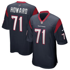 Tytus Howard Houston Texans Game Jersey - Navy on sale