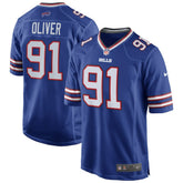 Ed Oliver Buffalo Bills Team Game Player Jersey - Royal on sale