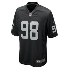 Maxx Crosby Las Vegas Raiders Game Jersey - Black cheap