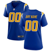 Los Angeles Chargers Women's Alternate Custom Game Jersey - Royal outlet