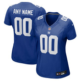New York Giants Women's Custom Jersey - Royal for sale