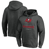 Tampa Bay Buccaneers Team Lockup Pullover Hoodie - Heather Charcoal cheap