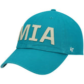 Miami Dolphins '47 Women's Finley Clean Up Adjustable Hat - Aqua outlet