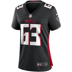 Chris Lindstrom Atlanta Falcons Women's Game Jersey - Black for sale