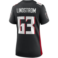 Chris Lindstrom Atlanta Falcons Women's Game Jersey - Black for sale