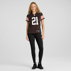 Denzel Ward Cleveland Browns Women's Player Game Jersey - Brown on sale