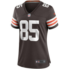 David Njoku Cleveland Browns Women's Player Game Jersey - Brown online