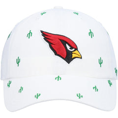 Arizona Cardinals '47 Women's Confetti Clean Up Adjustable Hat - White discount
