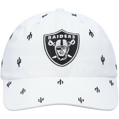 Las Vegas Raiders '47 Women's Confetti Clean Up Adjustable Hat - White on sale