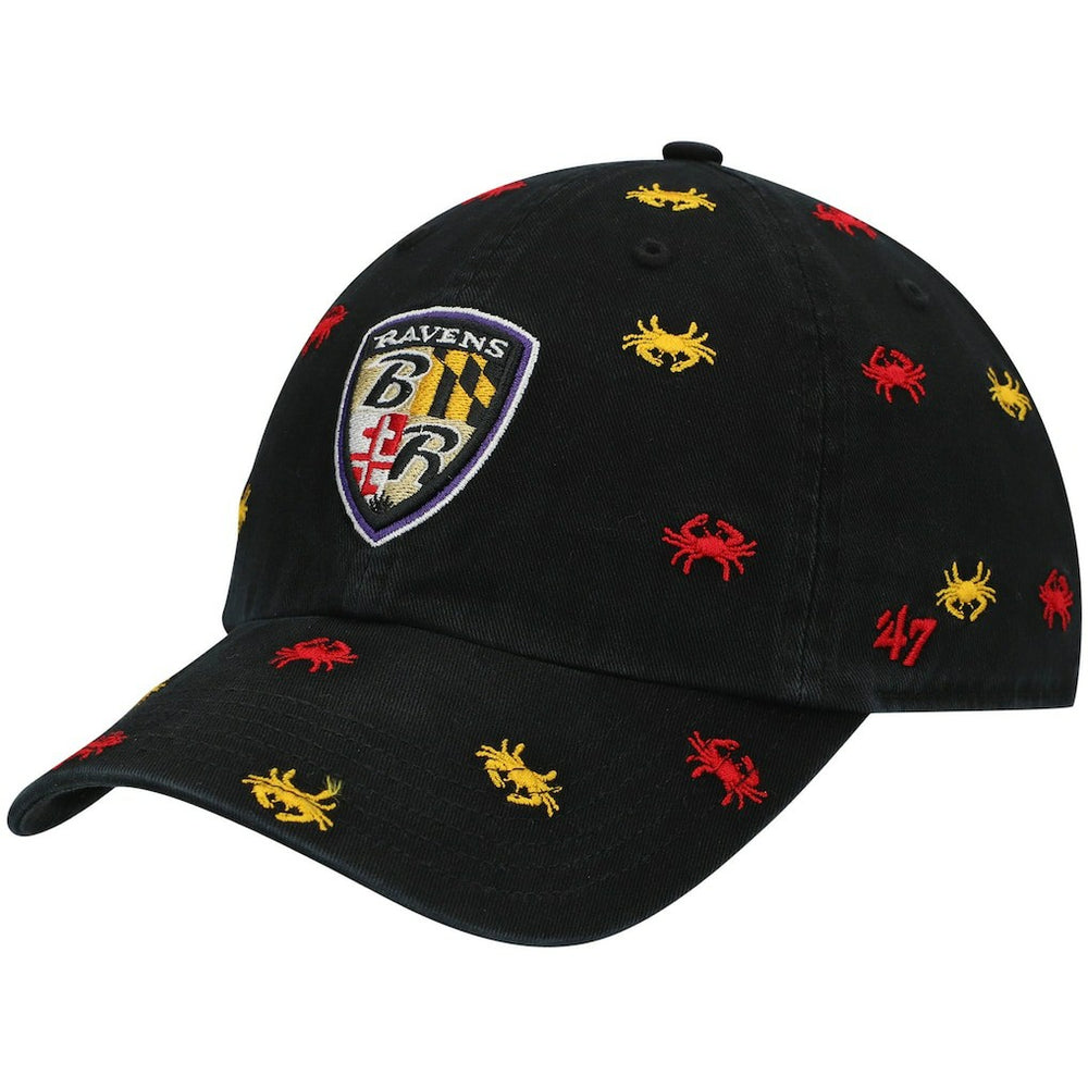 Baltimore Ravens '47 Women's Confetti Clean Up Adjustable Hat - Black online