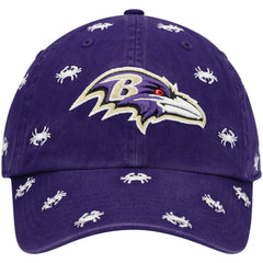 Baltimore Ravens '47 Women's Confetti Clean Up Adjustable Hat - Purple for sale