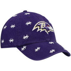Baltimore Ravens '47 Women's Confetti Clean Up Adjustable Hat - Purple for sale