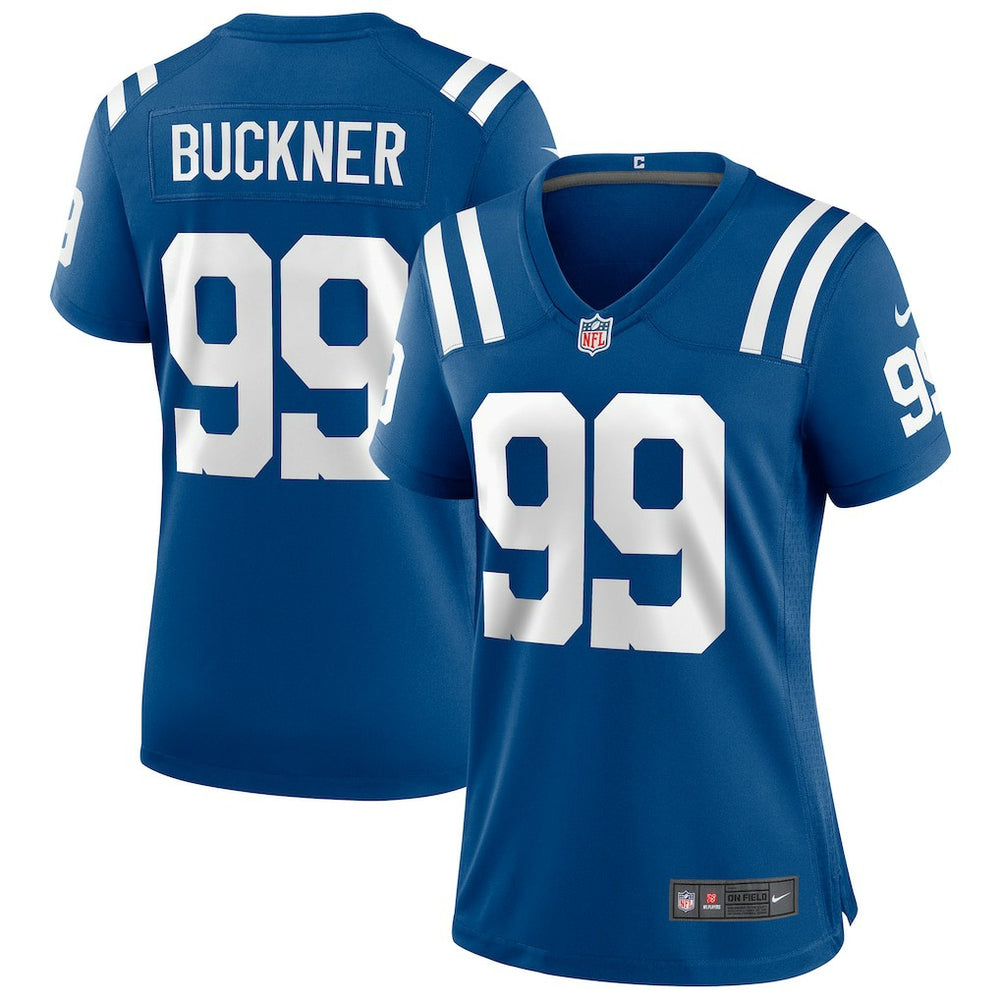 DeForest Buckner Indianapolis Colts Women's Game Player Jersey - Royal on sale